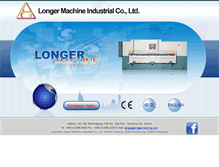 Tablet Screenshot of longer-machine.com